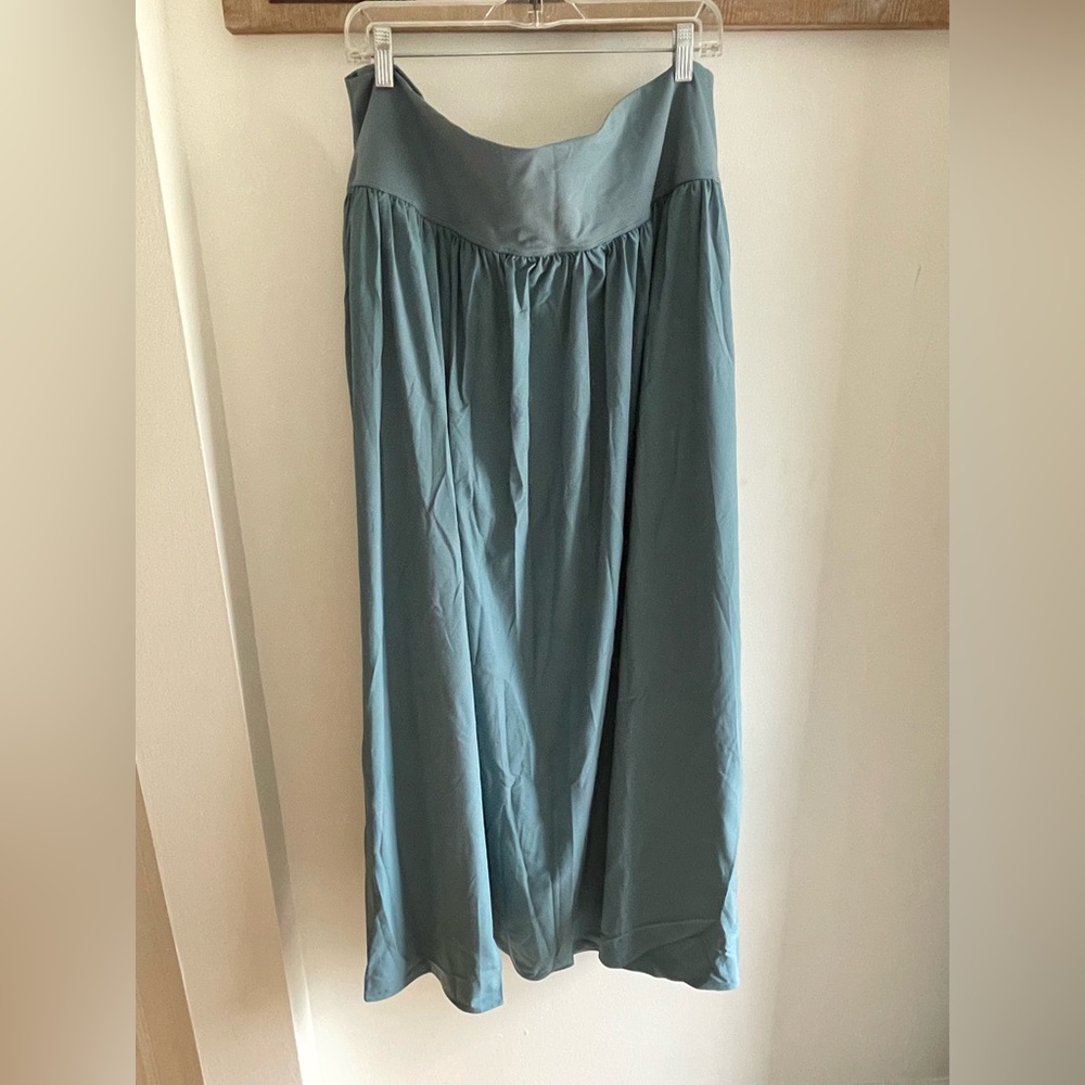 HALARA Maxi Skirt in Dusty Teal - Picture 6 of 10